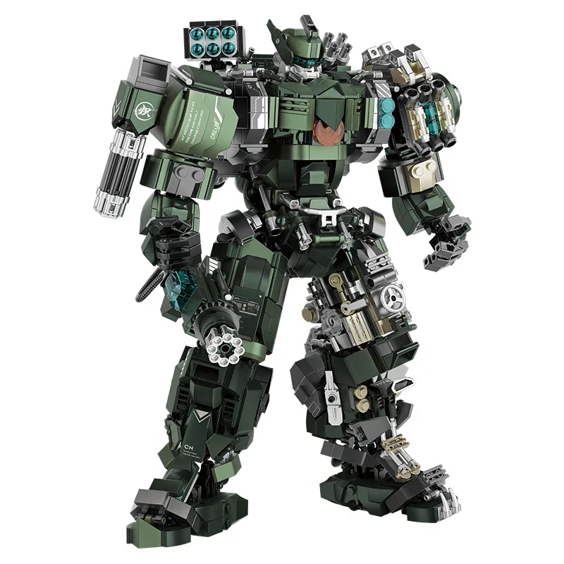 Mecha Building Set Mech Warrior Battle Robots Kit Fall 2025 Gift for Kids and Adults Creative STEM Play - Image 6