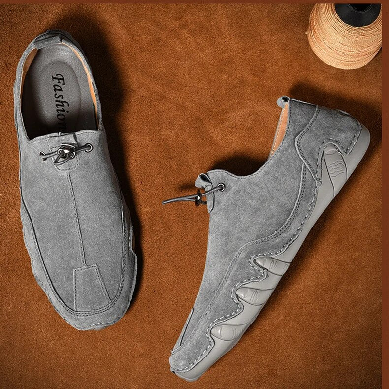 Men's Black Penny Loafers, Real Leather Casual and Formal Shoes, Lightweight Comfort, Available in Multiple Sizes - Image 8