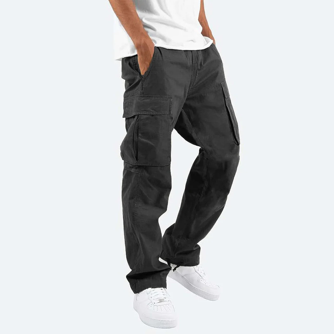 Men's Cargo Pants with Comfortable Fit, Practical Pockets, and Versatile Style for Casual or Formal Wear