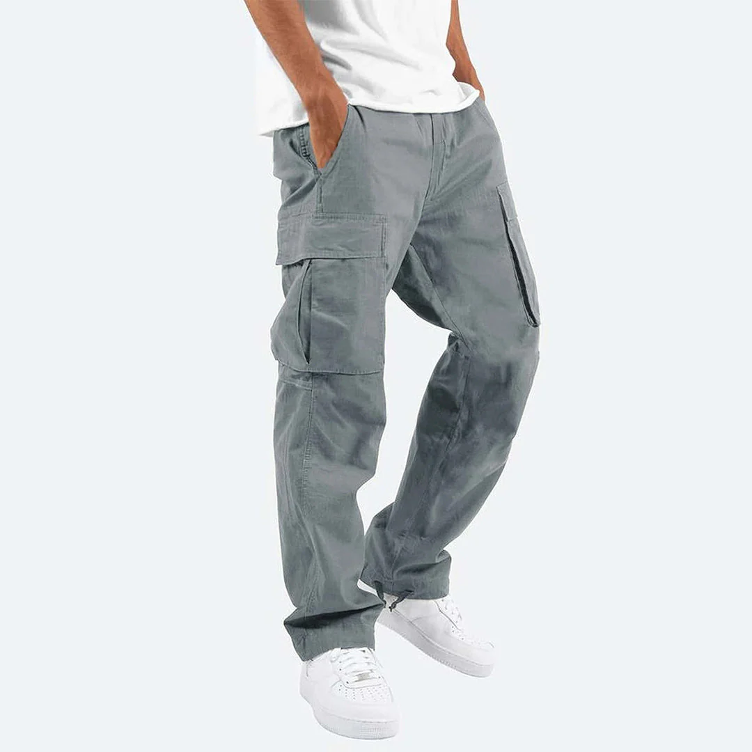 Men's Cargo Pants with Comfortable Fit, Practical Pockets, and Versatile Style for Casual or Formal Wear - Image 8