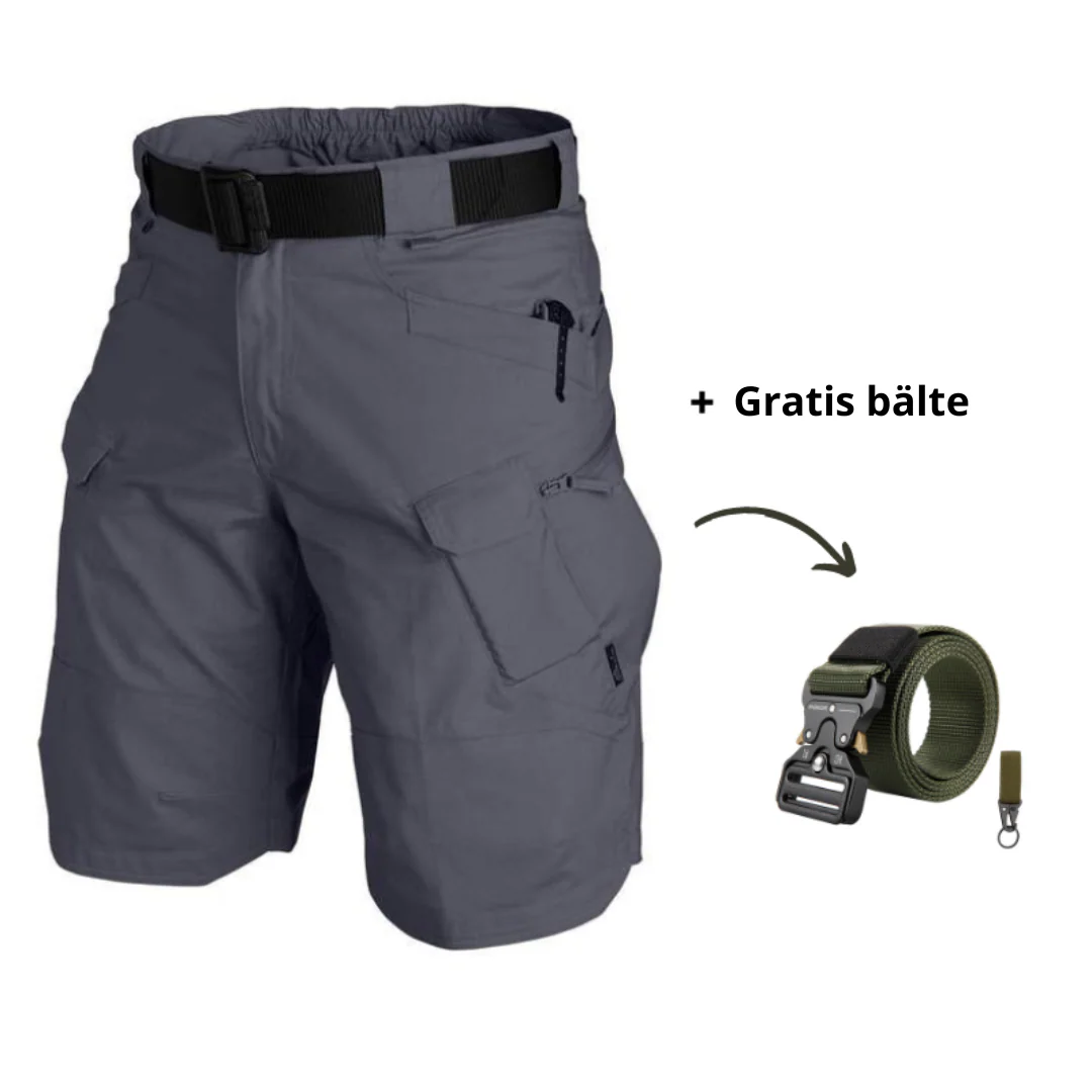 Men's Cargo Shorts with 7 Pockets, Lightweight Water-Repellent Fabric for Outdoor Adventures - Image 12