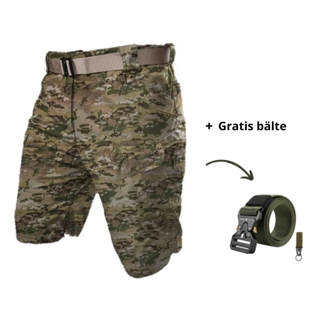 Men's Cargo Shorts with 7 Pockets, Lightweight Water-Repellent Fabric for Outdoor Adventures - Image 14