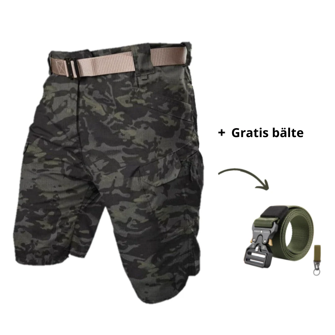 Men's Cargo Shorts with 7 Pockets, Lightweight Water-Repellent Fabric for Outdoor Adventures - Image 15