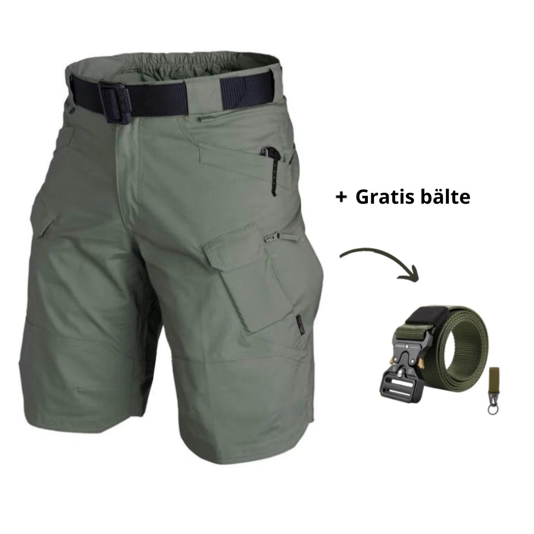 Men's Cargo Shorts with 7 Pockets, Lightweight Water-Repellent Fabric for Outdoor Adventures - Image 6