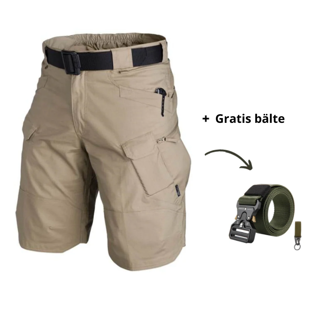 Men's Cargo Shorts with 7 Pockets, Lightweight Water-Repellent Fabric for Outdoor Adventures - Image 8