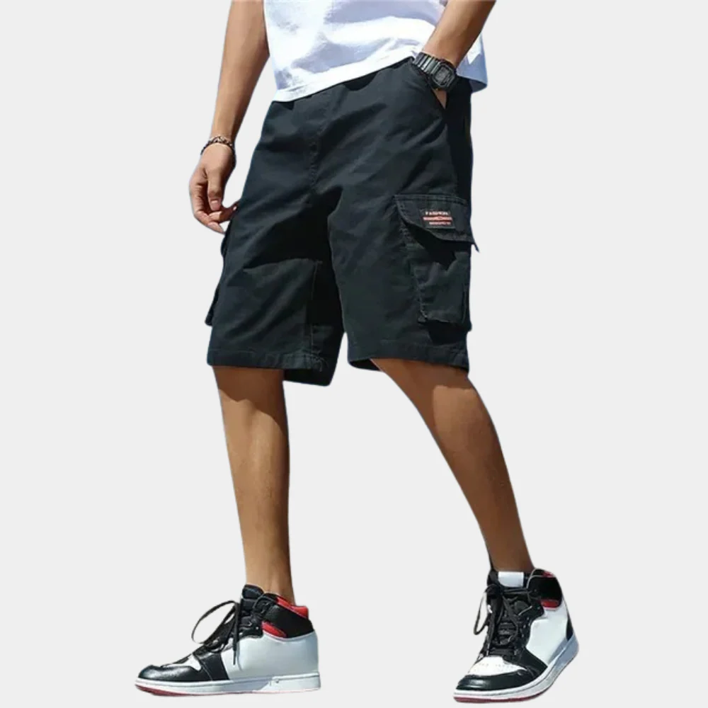 Men's Cargo Shorts with Spacious Pockets, Comfortable Fit - Image 3