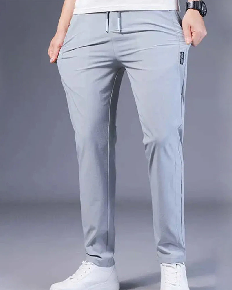 Men's Casual Leisure Pants with Quick-Drying Technology and Flexible Stretch Fabric, Perfect for Active Lifestyle - Image 5