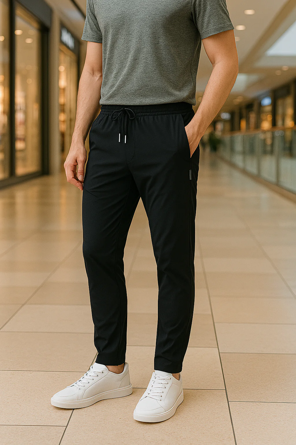 Men's Chino Pants - Lightweight Versatile Fit for Business and Casual Wear, Regular Fit, Multiple Sizes Available - Image 2