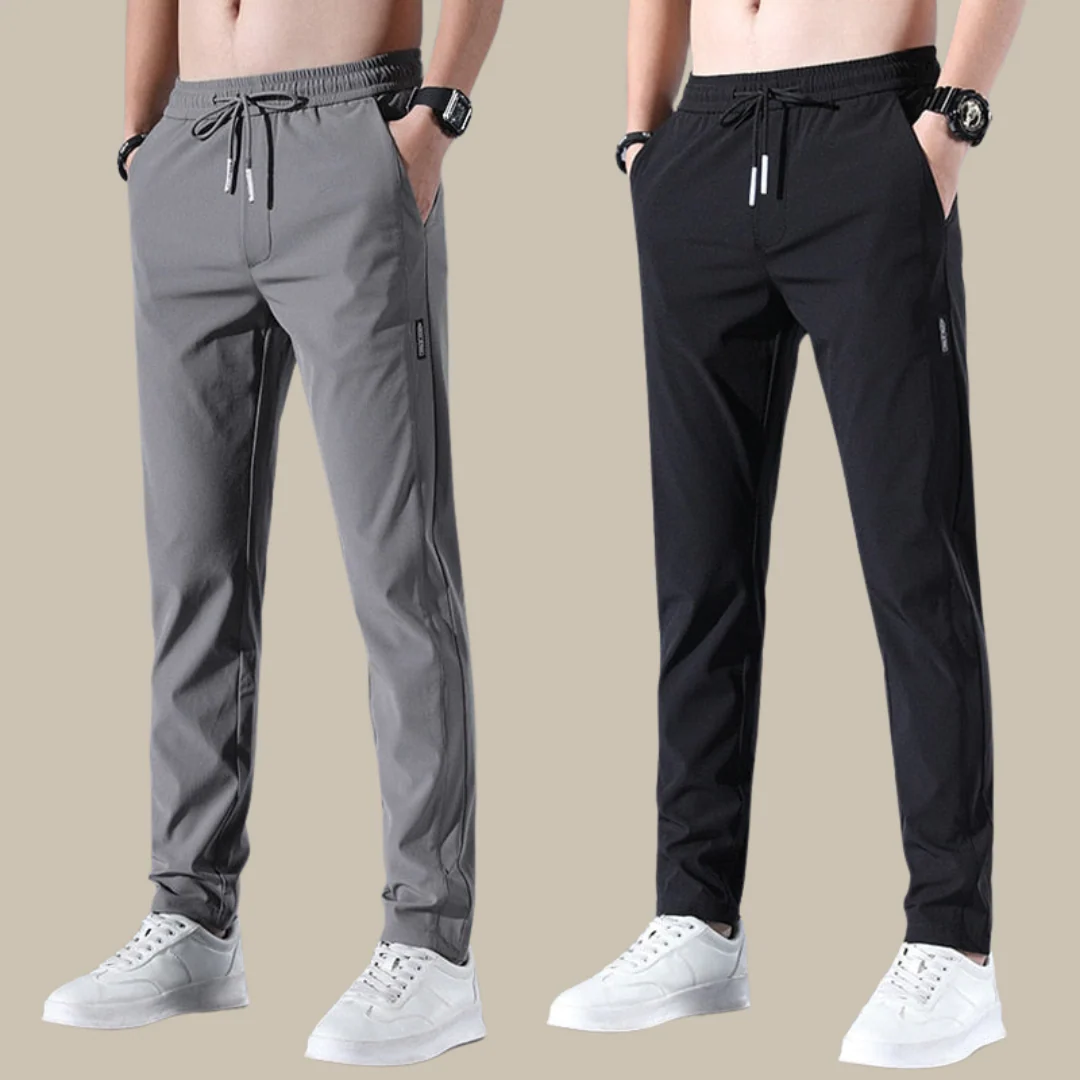 Men's Chino Pants - Lightweight Versatile Fit for Business and Casual Wear, Regular Fit, Multiple Sizes Available - Image 3