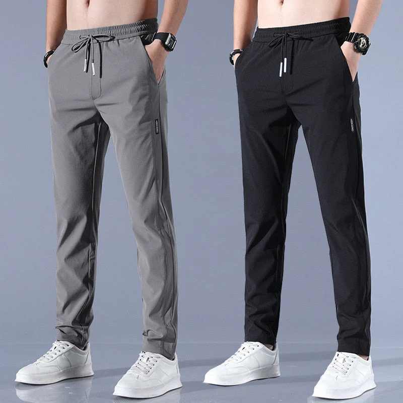 Men's Chino Pants - Lightweight Versatile Fit for Business and Casual Wear, Regular Fit, Multiple Sizes Available - Image 4