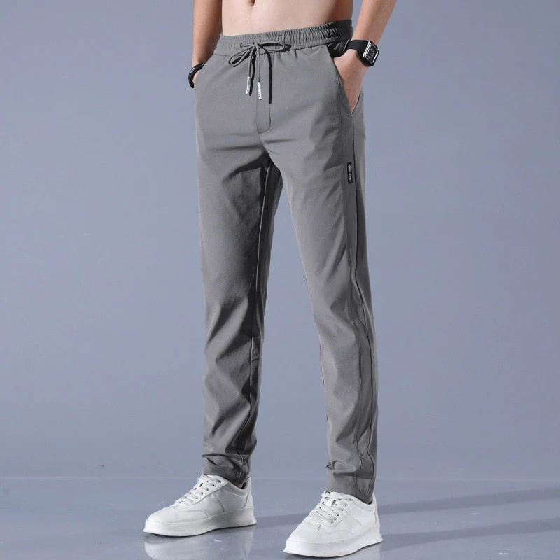 Men's Chino Pants - Lightweight Versatile Fit for Business and Casual Wear, Regular Fit, Multiple Sizes Available - Image 8