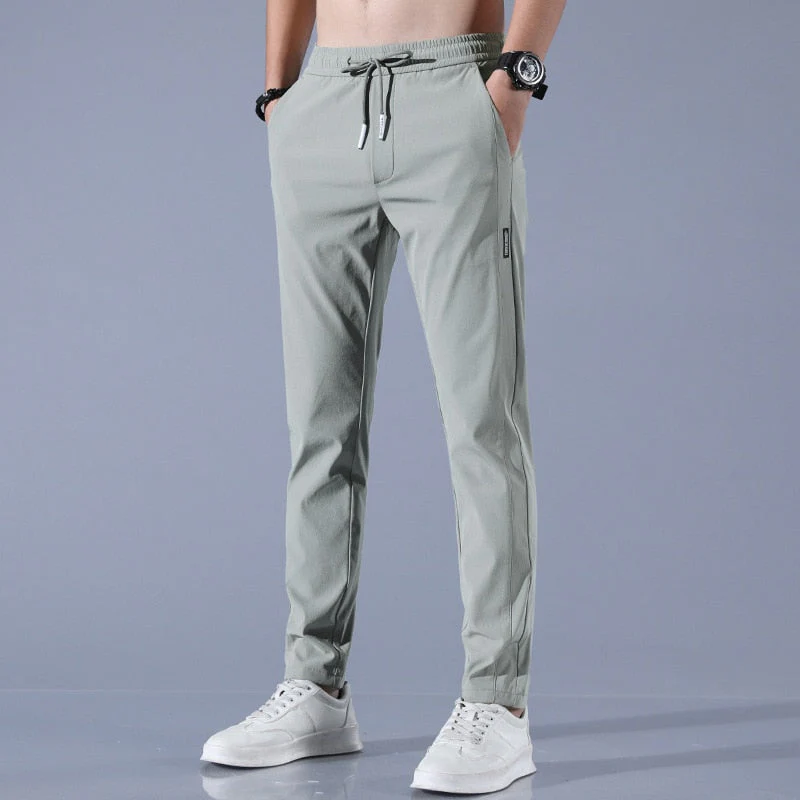 Men's Chino Pants - Lightweight Versatile Fit for Business and Casual Wear, Regular Fit, Multiple Sizes Available - Image 9
