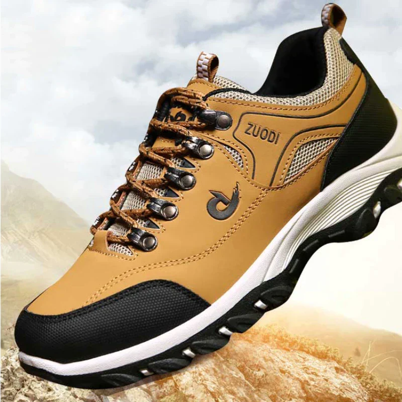 Men's Orthopedic Hiking Shoes with Breathable Material, Non-Slip Sole, Lightweight Design for Comfort and Support - Image 5