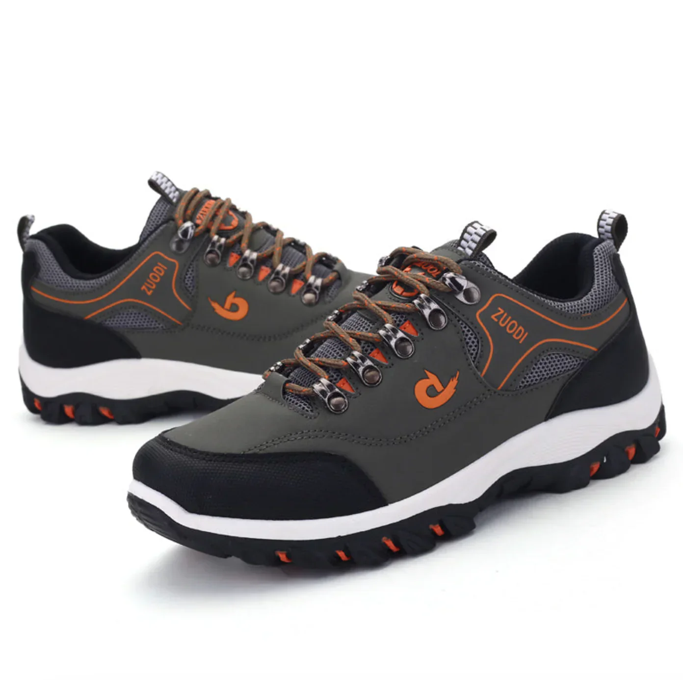Men's Orthopedic Hiking Shoes with Breathable Material, Non-Slip Sole, Lightweight Design for Comfort and Support - Image 7
