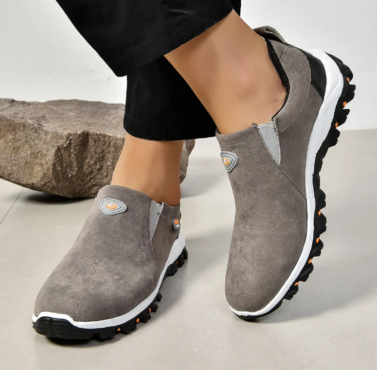 Men's Orthopedic Slip-On Sneakers with Memory Foam, Lightweight Design, and Slip-Resistant Rubber Sole for Comfort and Support - Image 5