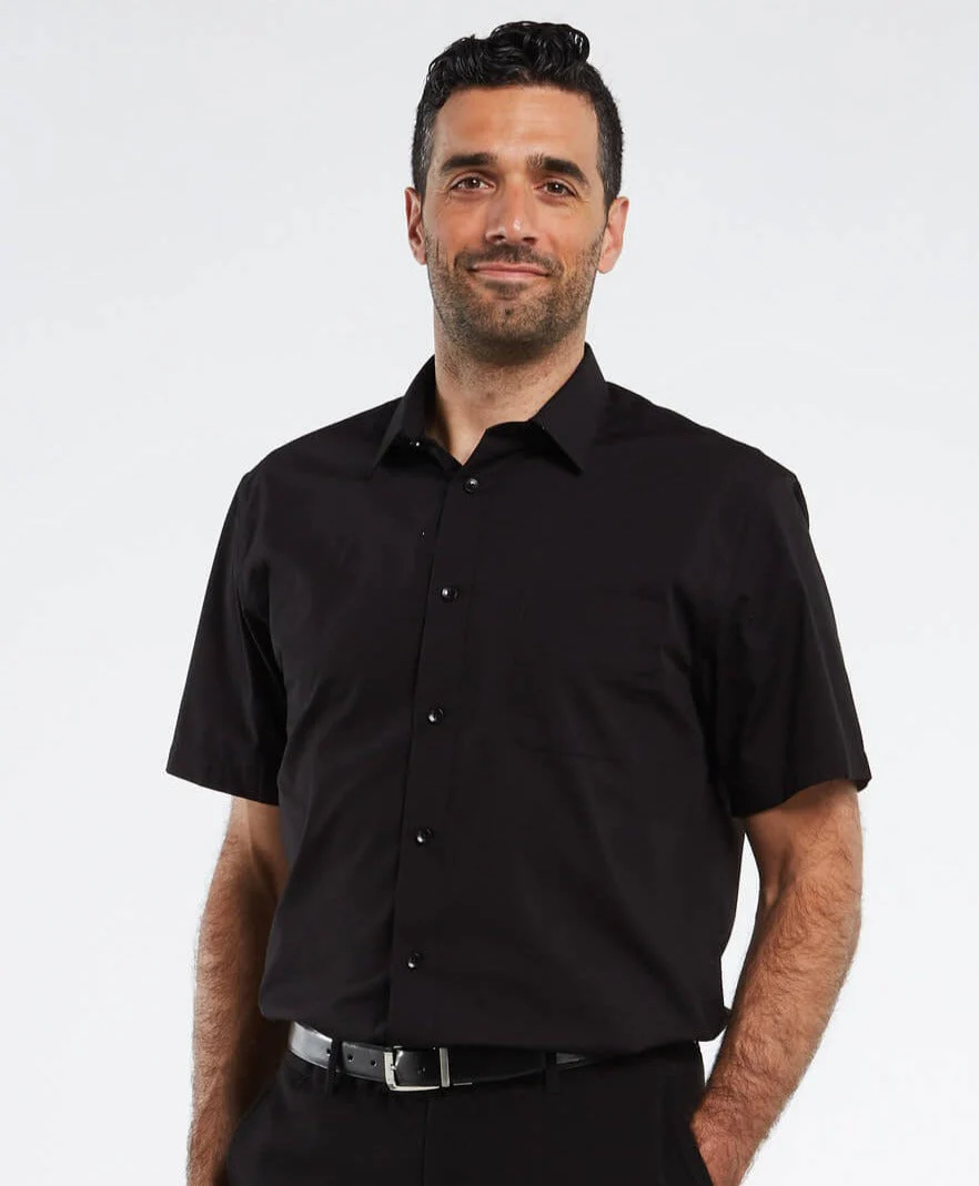 Men's Regular-Fit Polo Shirt in Soft Polyester with Button Closure, Short Sleeve Casual Top for Summer - Image 5