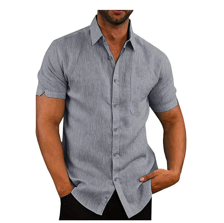 Men's Regular-Fit Polo Shirt in Soft Polyester with Button Closure, Short Sleeve Casual Top for Summer - Image 9