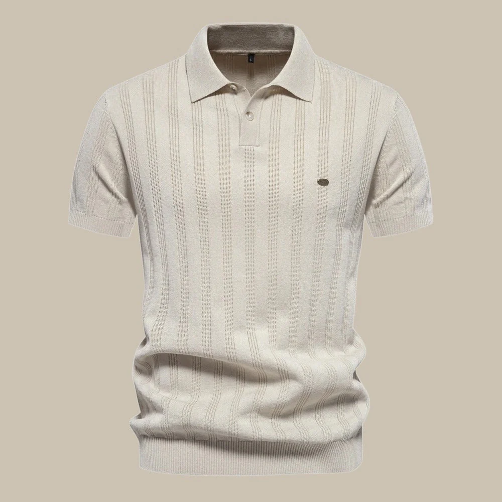Men's Short Sleeve Merino Wool Polo Shirt - Stylish Casual and Formal Wear, Classic Fit, Breathable Comfort, Various Colors Available - Image 6
