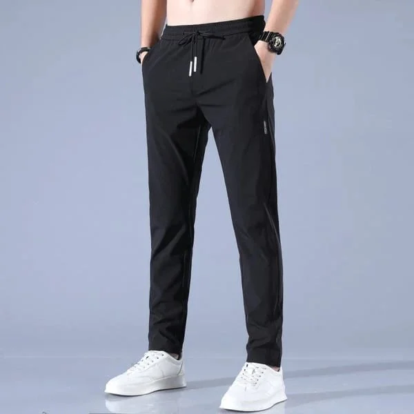 Men's Stretch Pants for Comfort and Flexibility, Soft Fabric Joggers in Various Sizes for Casual Wear - Image 11