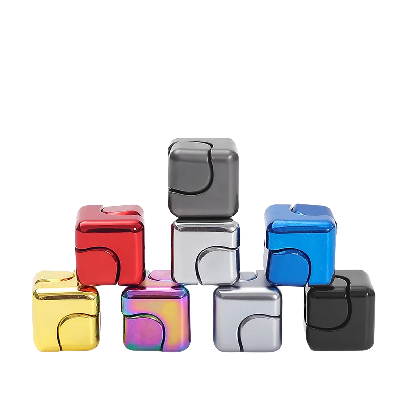 Fidget Spinner Cube Metal Desk Toy Stress Relief Gadget - Image 15