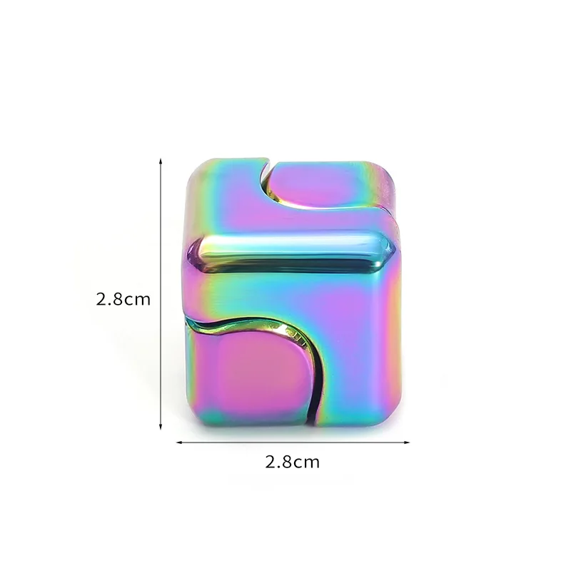 Fidget Spinner Cube Metal Desk Toy Stress Relief Gadget - Image 19