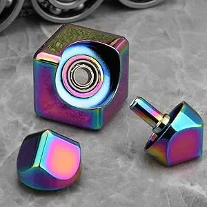 Fidget Spinner Cube Metal Desk Toy Stress Relief Gadget - Image 6