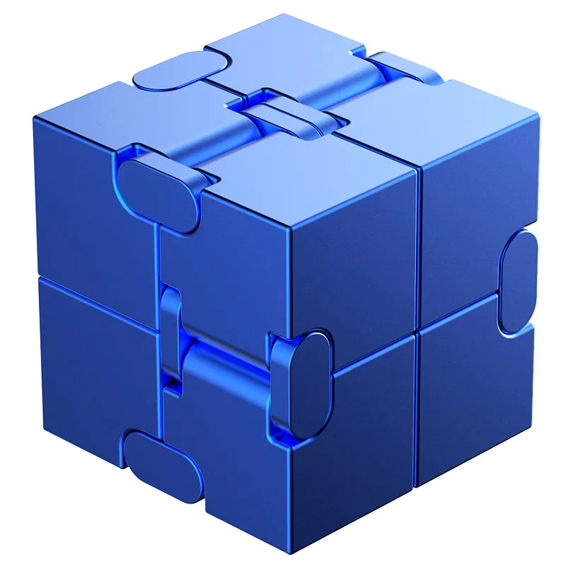 Metal Magic Cube Stress Relief Toy Portable Puzzle Focus - Image 16