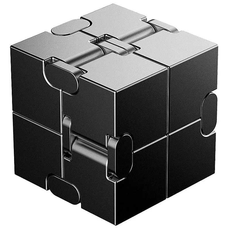 Metal Magic Cube Stress Relief Toy Portable Puzzle Focus - Image 21