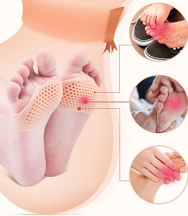 Metatarsal Pads Breathable Gel Forefoot Cushions Set Of 2 - Image 6