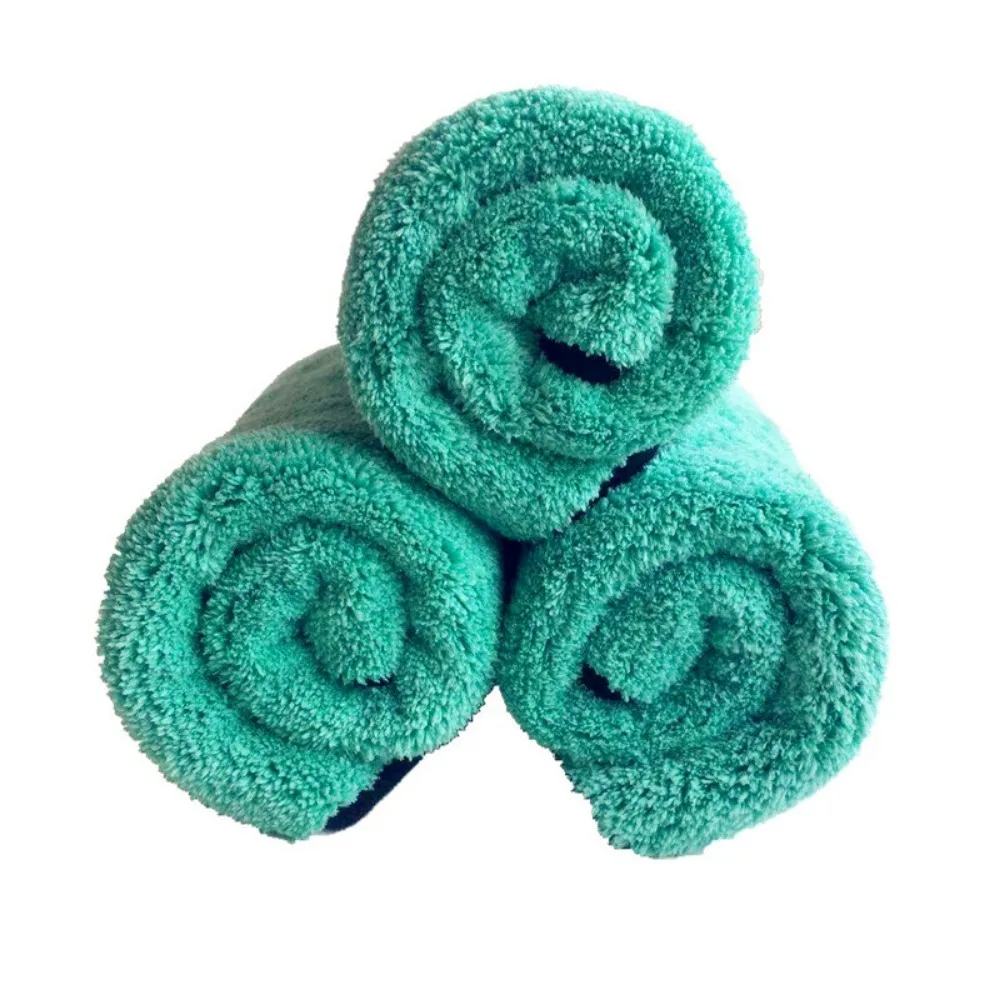 Microfiber Car Towel 38x38cm Deluxe Coral Fleece Ultra Absorbent Drying Cloth for Car Detailing TikTok Viral Fall 2025 - Image 5
