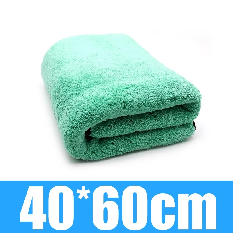 Microfiber Car Towel 38x38cm Deluxe Coral Fleece Ultra Absorbent Drying Cloth for Car Detailing TikTok Viral Fall 2025 - Image 7