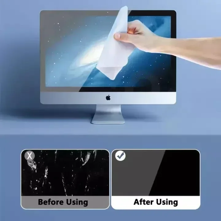 Microfiber Polishing Cloth for Phone's and Laptops - Safe Cleaning Wipes - Image 3