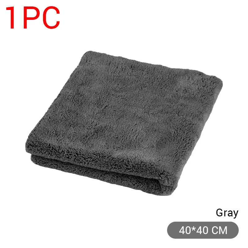 Microfiber Towels For Car Detailing, Thick 600GSM Drying Cloths, Ultra Absorbent Auto Care Essential, Fall 2025 Trend - Image 11
