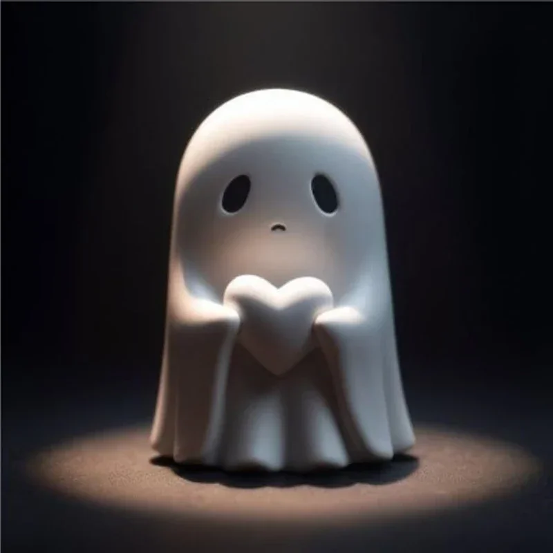 Middle Finger Ghost Statue Resin Halloween 2025 Centerpiece - Image 13