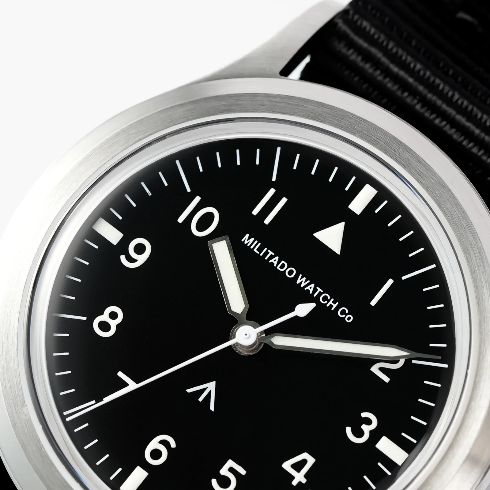 36mm Field Watch Sapphire Crystal VH31 Sweep Quartz - Image 3