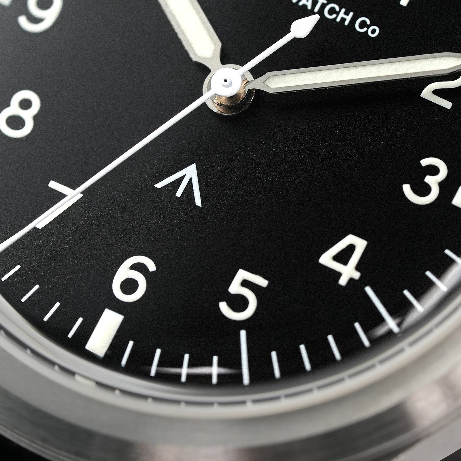 36mm Field Watch Sapphire Crystal VH31 Sweep Quartz - Image 4