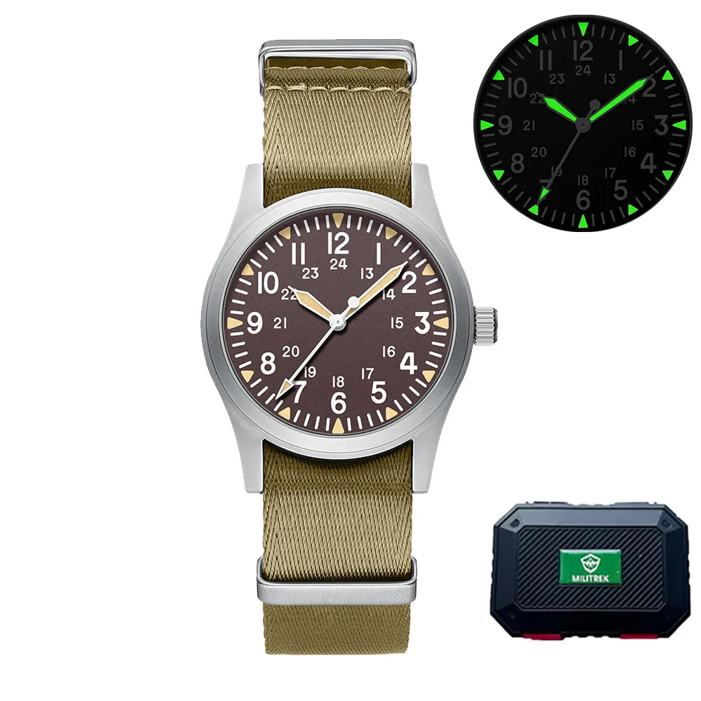 Military Quartz Field Watch 37mm Sapphire Fall 2025 - Image 21