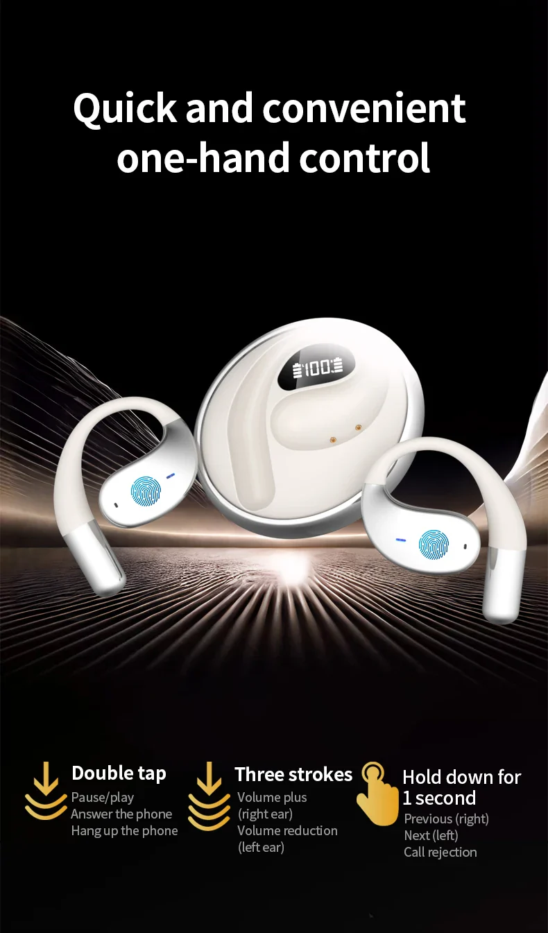 AI Voice Translator Earbuds Mini Wireless Stereo Travel - Image 17