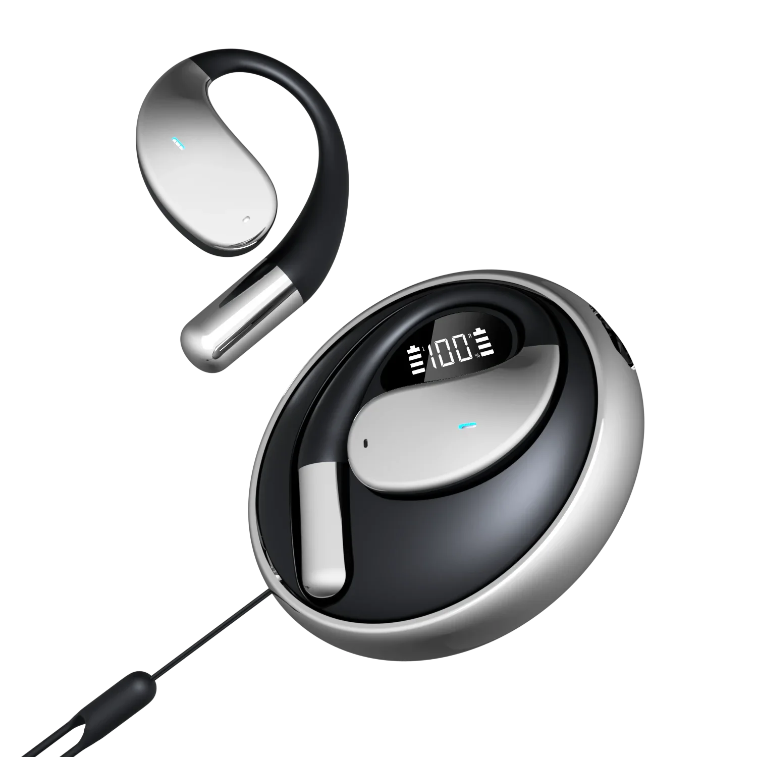 AI Voice Translator Earbuds Mini Wireless Stereo Travel - Image 19