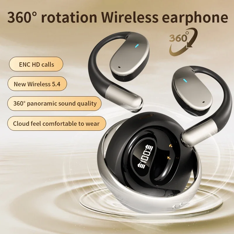 AI Voice Translator Earbuds Mini Wireless Stereo Travel - Image 2