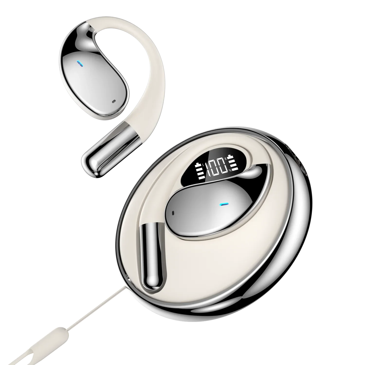 AI Voice Translator Earbuds Mini Wireless Stereo Travel - Image 20