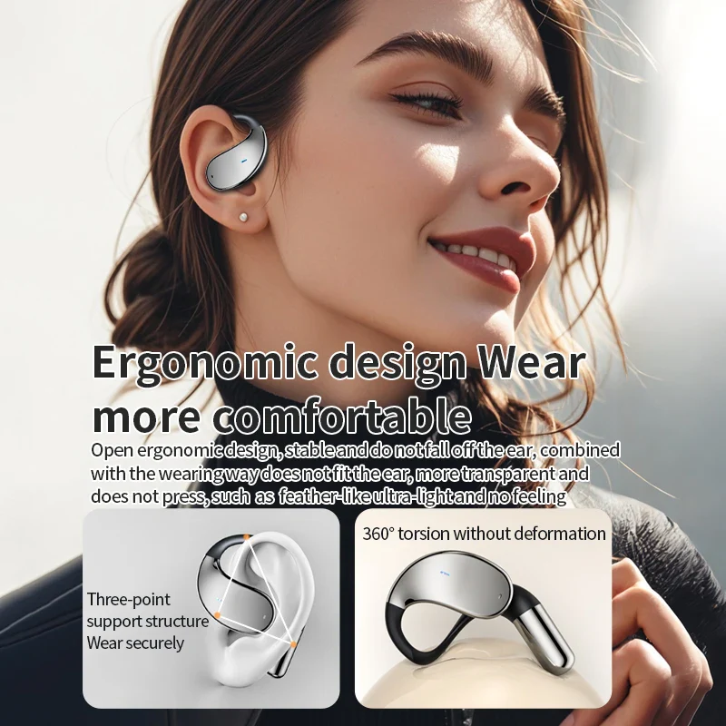 AI Voice Translator Earbuds Mini Wireless Stereo Travel - Image 3