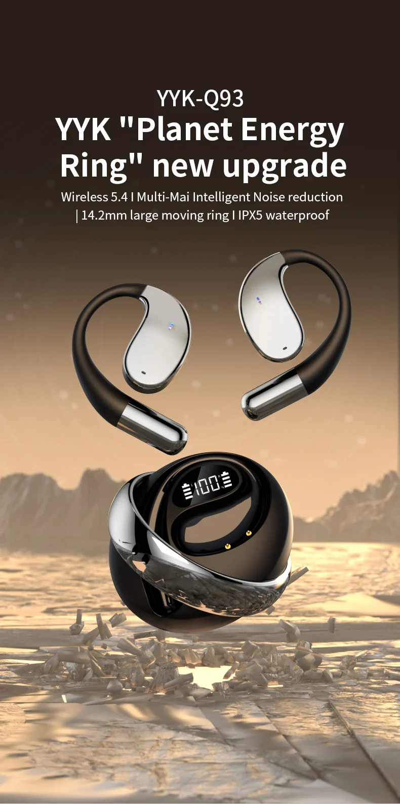 AI Voice Translator Earbuds Mini Wireless Stereo Travel - Image 7
