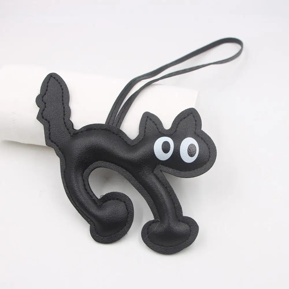 Bear Keychain PU Leather Mini Bag Charm Cute Gift Accessory - Image 15