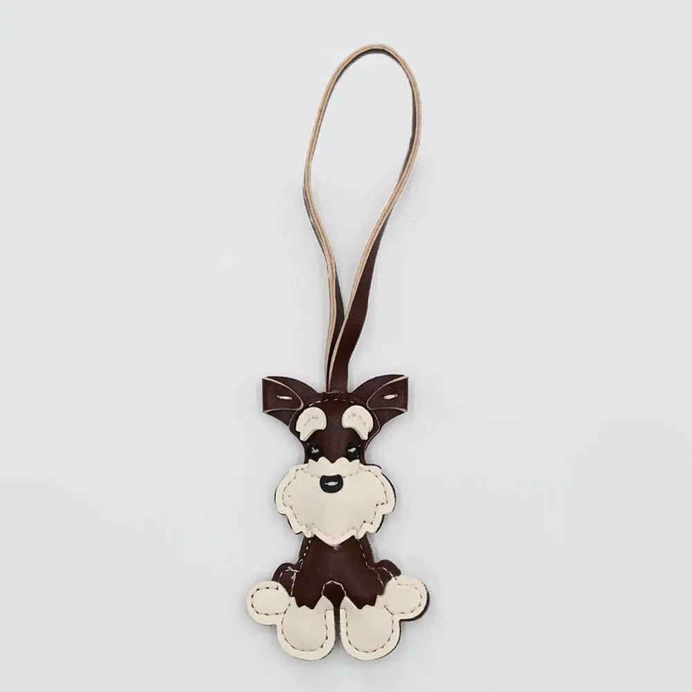 Bear Keychain PU Leather Mini Bag Charm Cute Gift Accessory - Image 23
