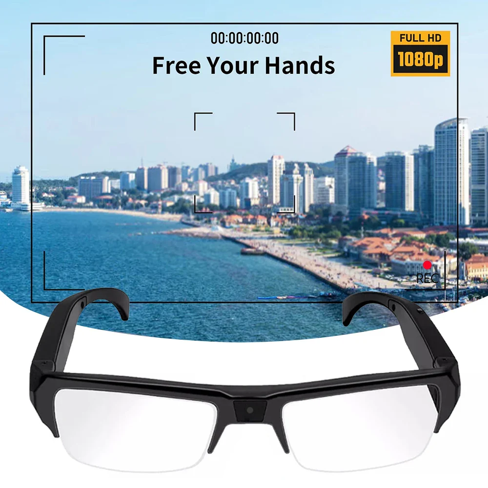 1080P Mini Camera Smart Glasses Portable Sports Glasses - Image 10