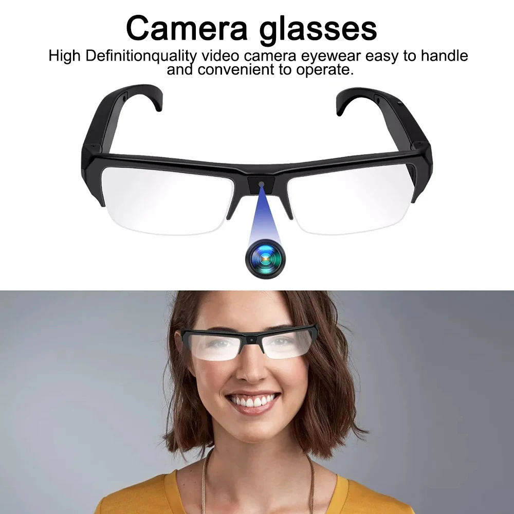 1080P Mini Camera Smart Glasses Portable Sports Glasses - Image 5