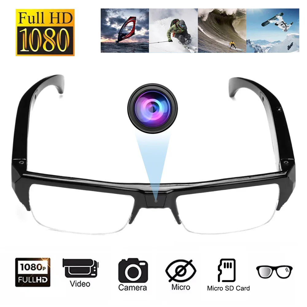 1080P Mini Camera Smart Glasses Portable Sports Glasses - Image 8