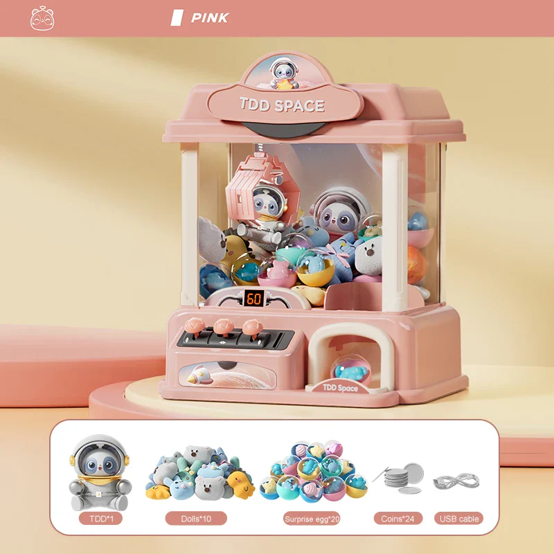 Mini Claw Machine Standard  - Interactive Doll Catcher Game, Fun Christmas Gift for Kids - Image 8