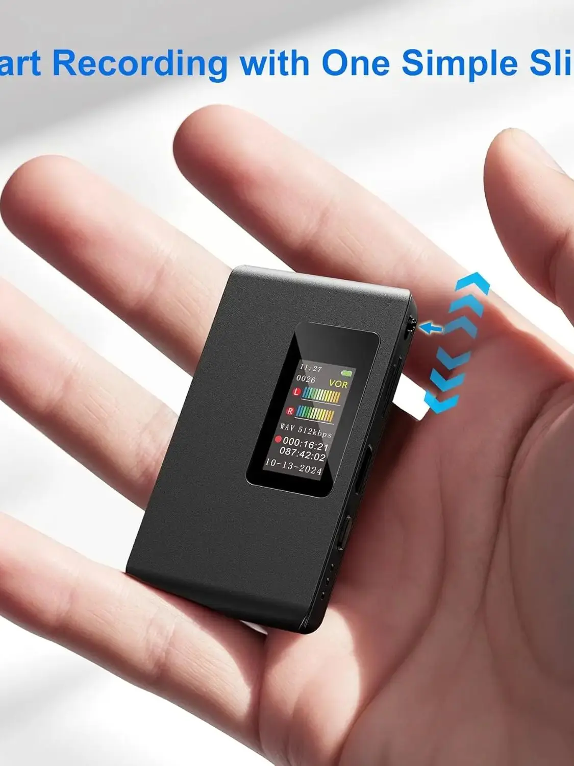 Mini Digital Discreet Voice Recorder For Kids Pocket - Image 13